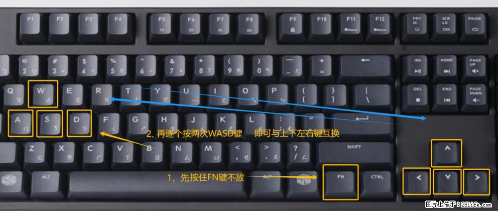 键盘，怎样把wasd键与上下左右方向键互换？ - 生活百科 - 四平生活社区 - 四平28生活网 sp.28life.net